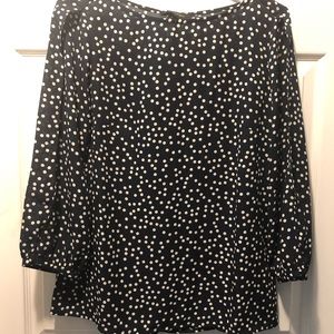 New Banana Republic split sleeves blouse, size S